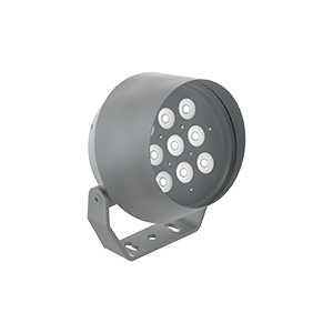 Светодиодный светильник VARTON архитектурный Frieze M 35 Вт 5000 K линзованный 12 градусов RAL7045 серый